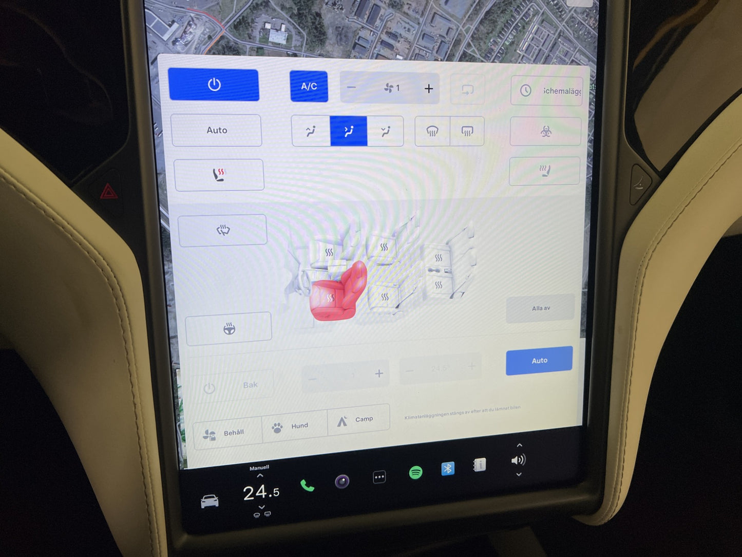 Tesla Model X Long Range 423hk 6-sits Sv.Såld Autopilot Drag