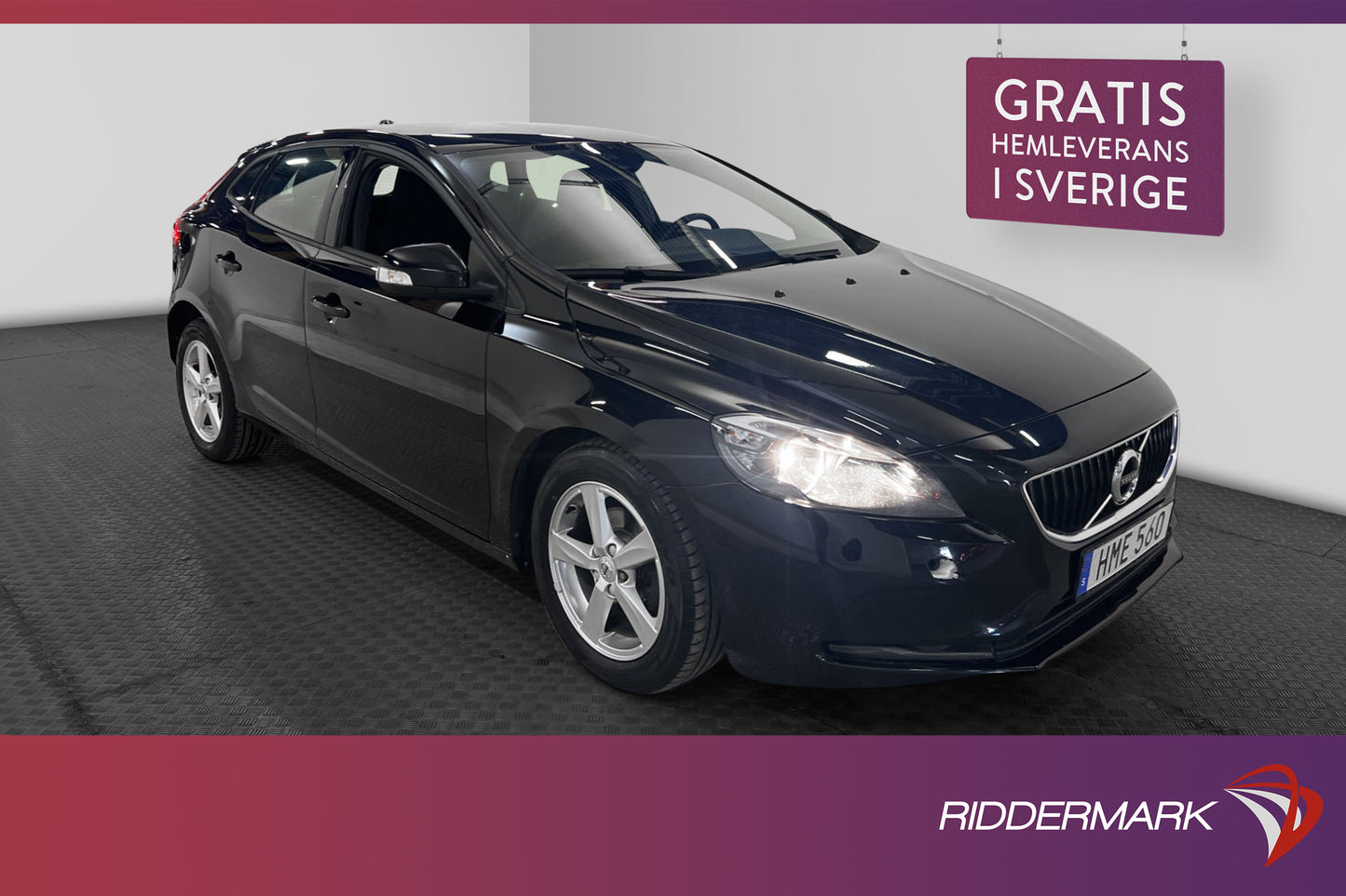 Volvo V40 D2 120hk Kinetic VOC Värmare Sensorer Navi Drag