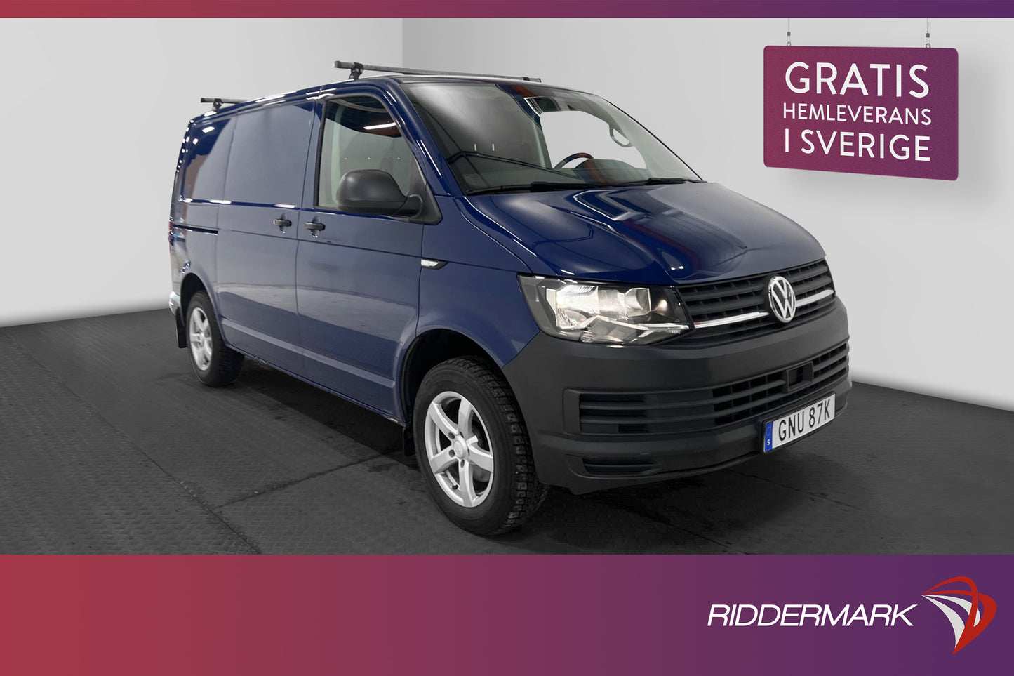 Volkswagen Transporter 2.0TDI Värmare Dragkrok 2xDörr Moms