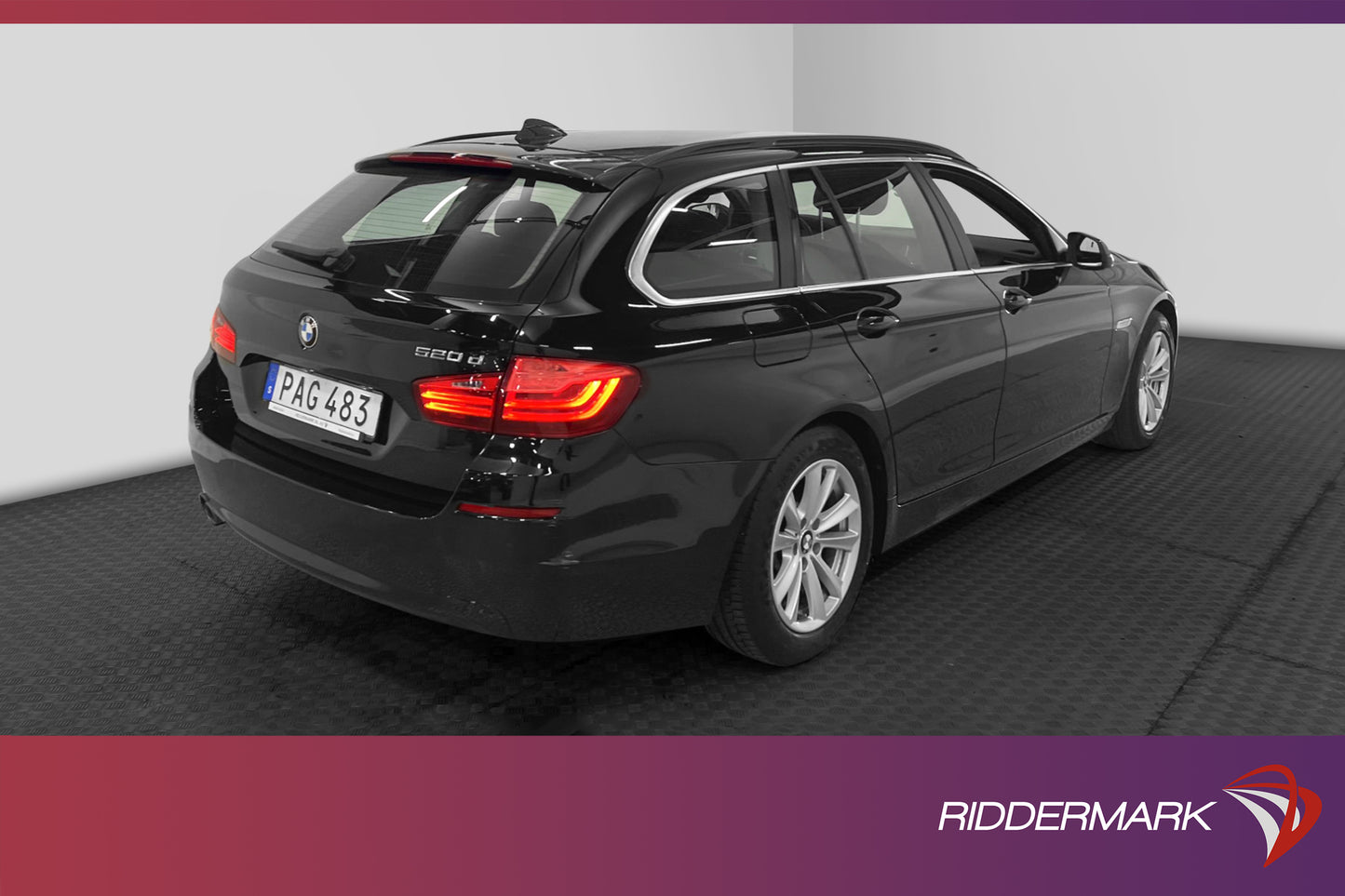 BMW 520 d Touring Steptronic 190hk P-sensor Euro 6 0,41l/mil