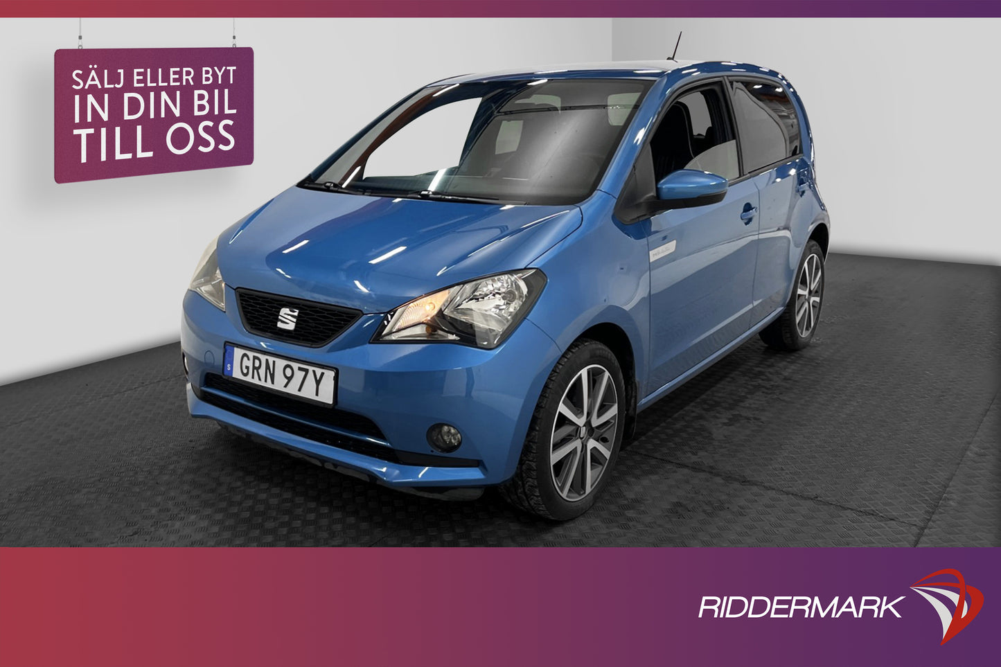 SEAT Mii electric 36.8 kWh 83hk Parkeringssensorer CCS