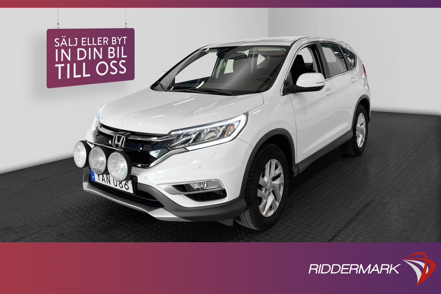 Honda CR-V 1.6 i-DTEC 4WD 160hk Värmare Kamera PDC Välservad