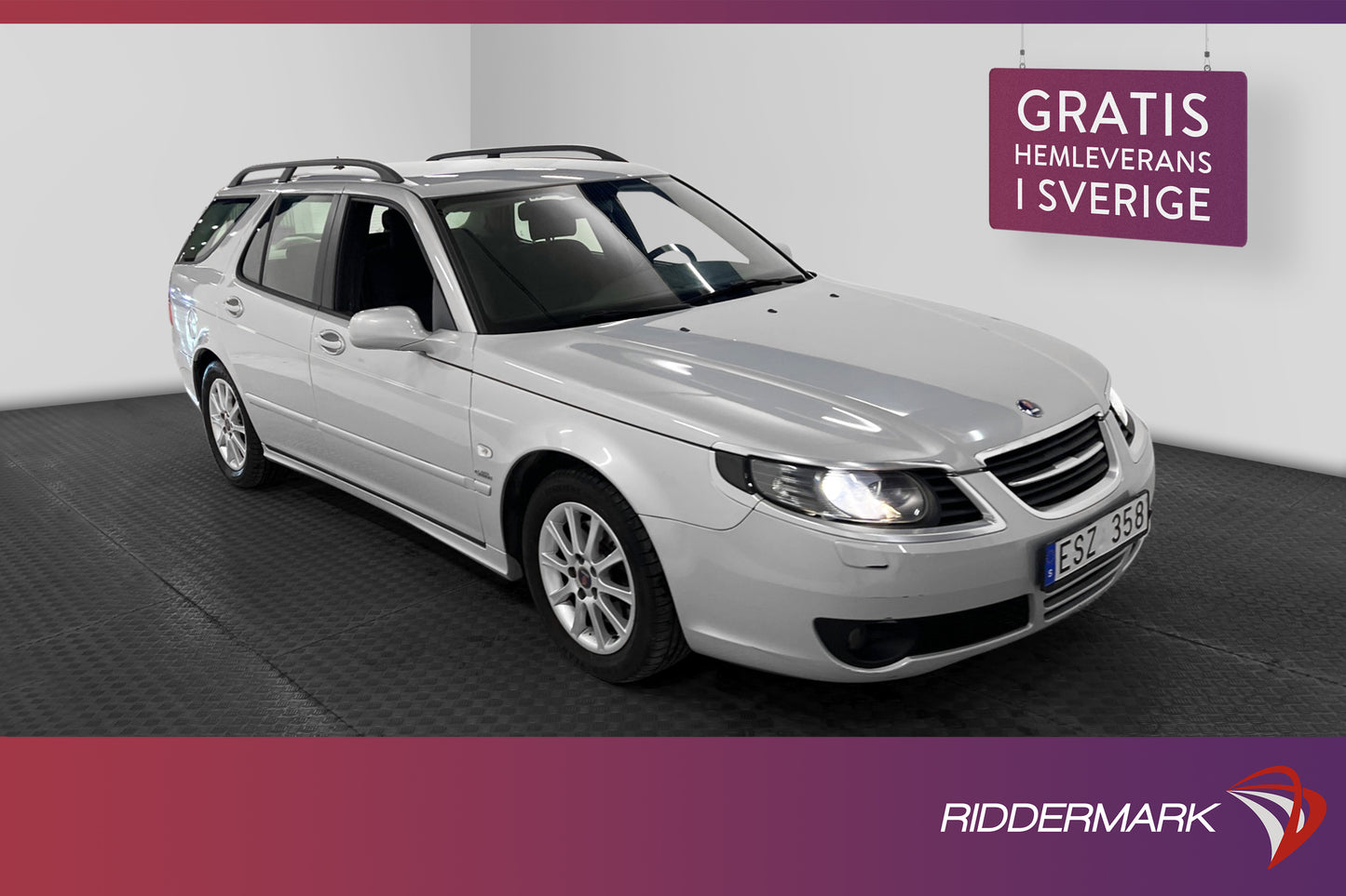 Saab 9-5 SportCombi 2.3 T 210hk Griffin Linear Drag 2-Bruk