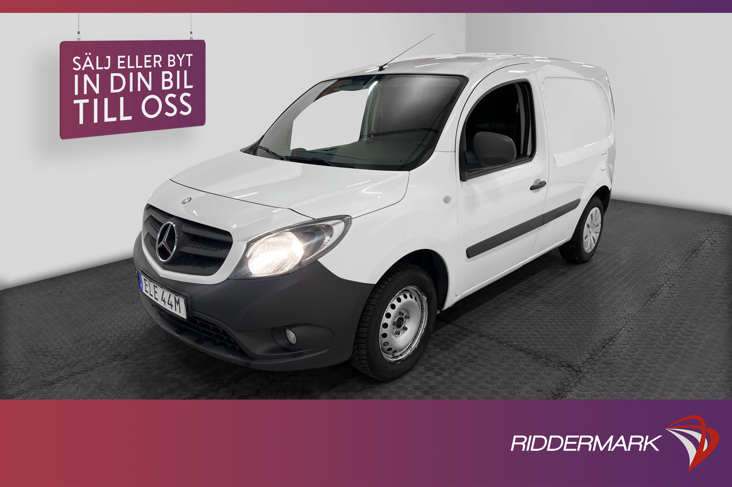 Mercedes-Benz Citan Lång 109CDI 90hk 3-Sits 0.43l/Mil Moms