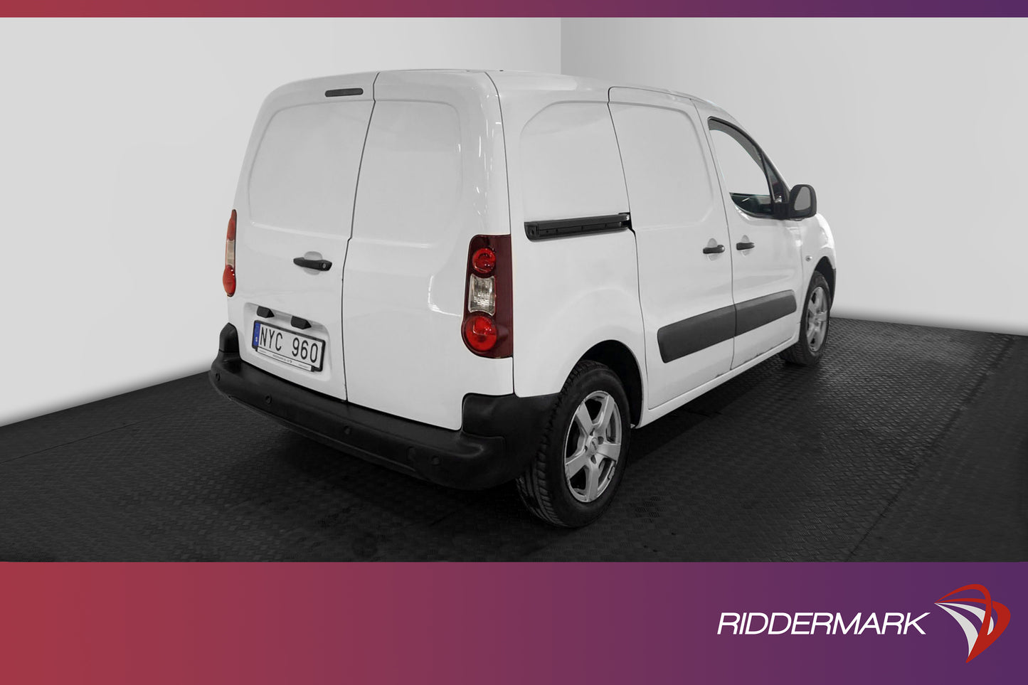 Peugeot Partner 1.6HDi Automat 92hk PDC 3-Sits 0.45L/Mil