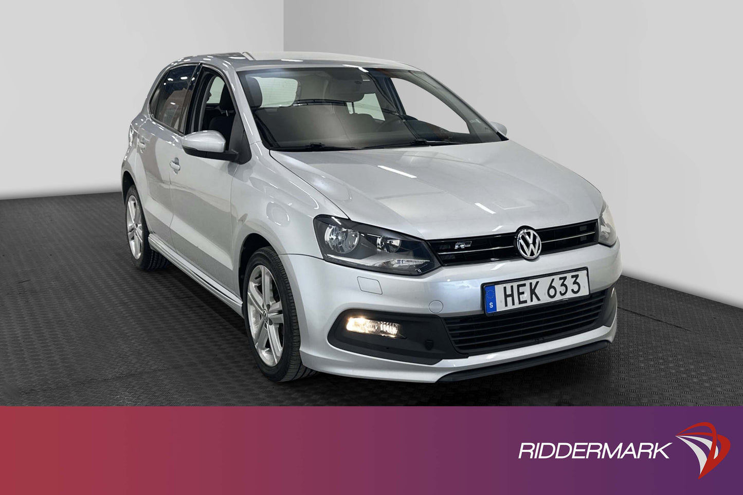 Volkswagen Polo 1.2 TSI 90hk R-Line Värmare Sensorer Välserv