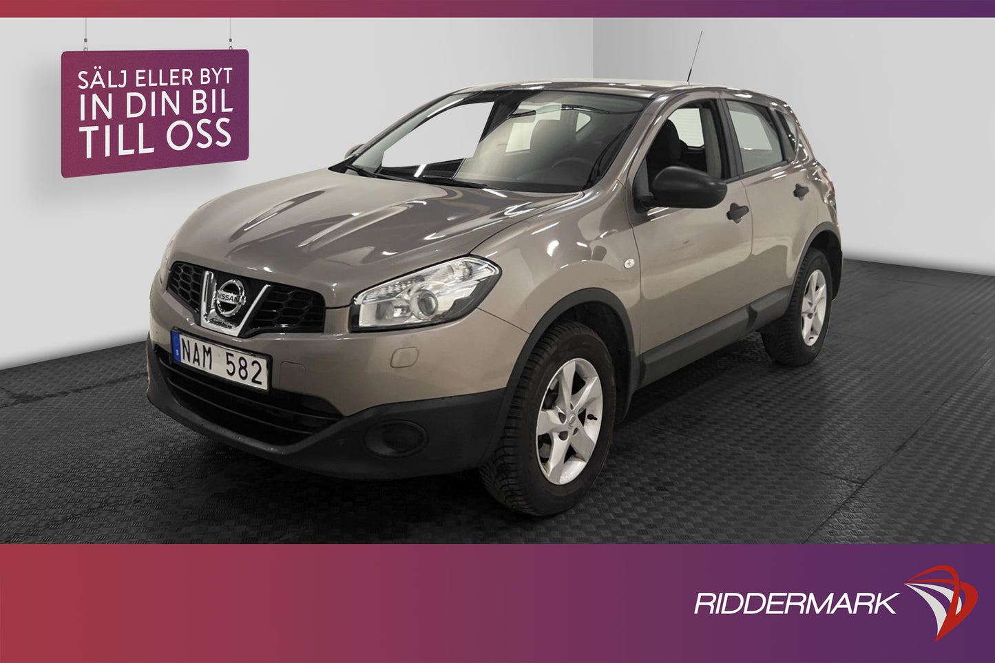 Nissan Qashqai 1.6 CVT 117hk P-sensor Farthållare Välservad