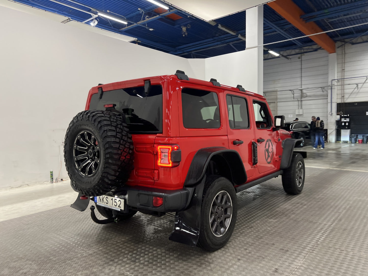 Jeep Wrangler Unlimited Rubicon 2.2CRD 4WD Drag Skinn Vinsch