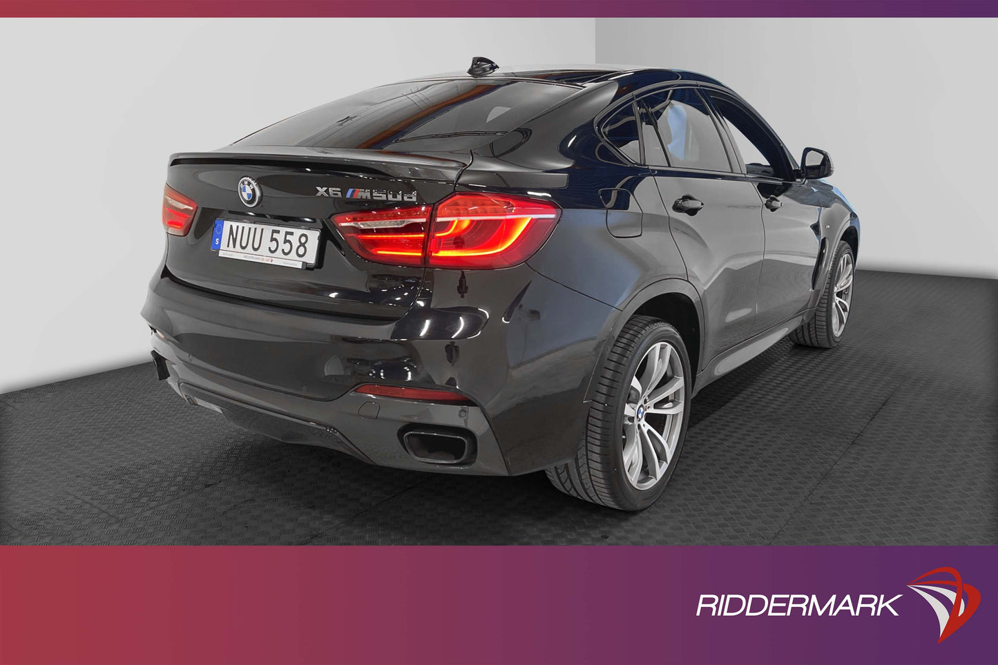 BMW X6 M50d 381hk xDrive M-Sport D-Värm Skinn HiFi B-Kamera