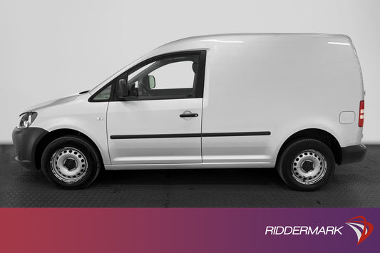 Volkswagen Caddy 2.0 109hk Dragkrok Nyservad M-Värmare