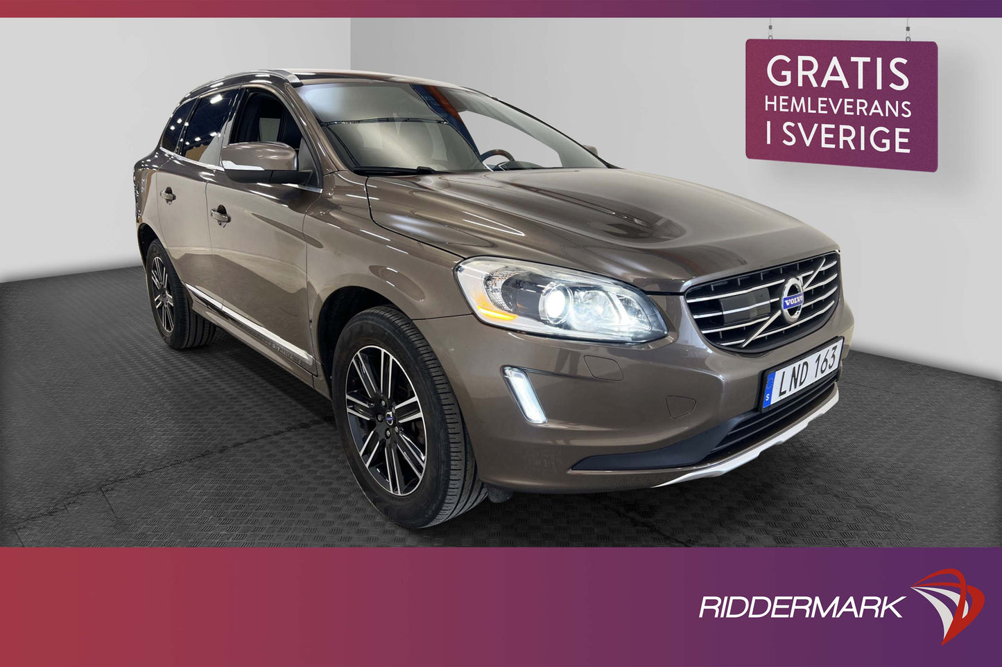 Volvo XC60 D4 AWD 181hk Summum Värmare Skinn Drag VOC