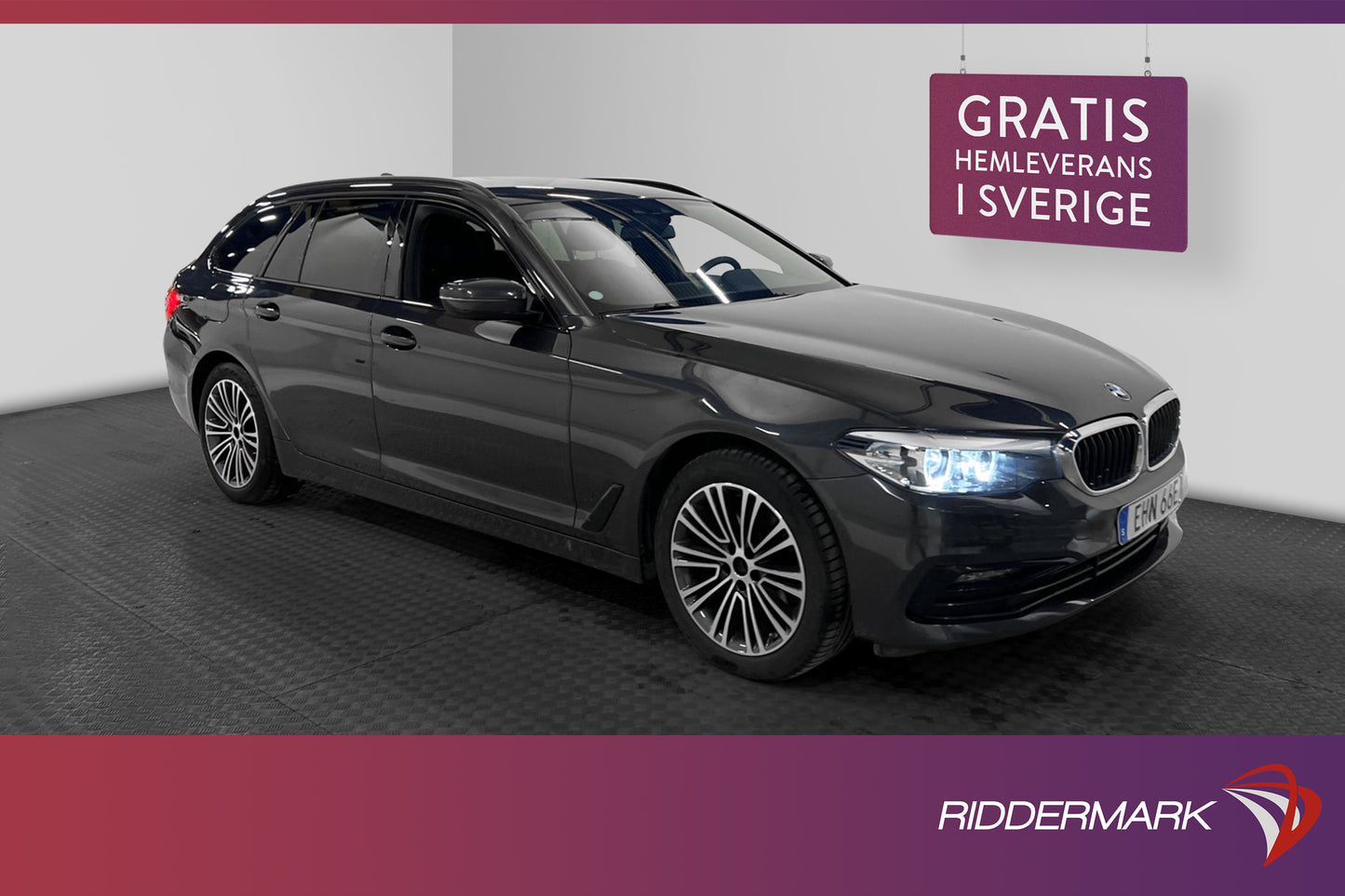 BMW 520d Touring xDrive 190hk Navi Kamera Sensorer Drag