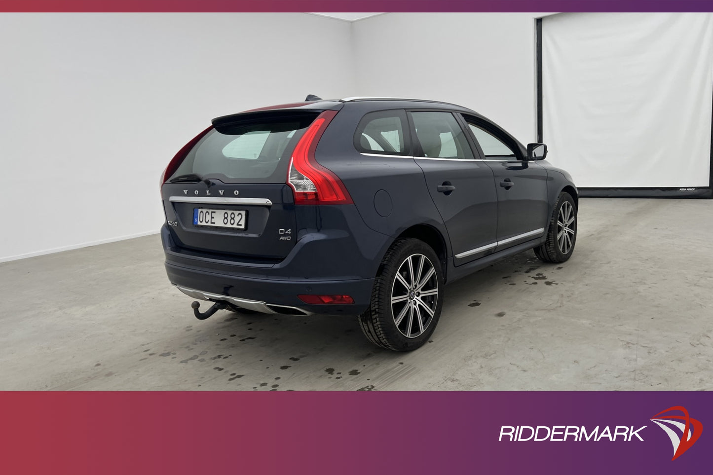 Volvo XC60 D4 AWD 163hk Summum VOC Navi Skinn Dragkrok