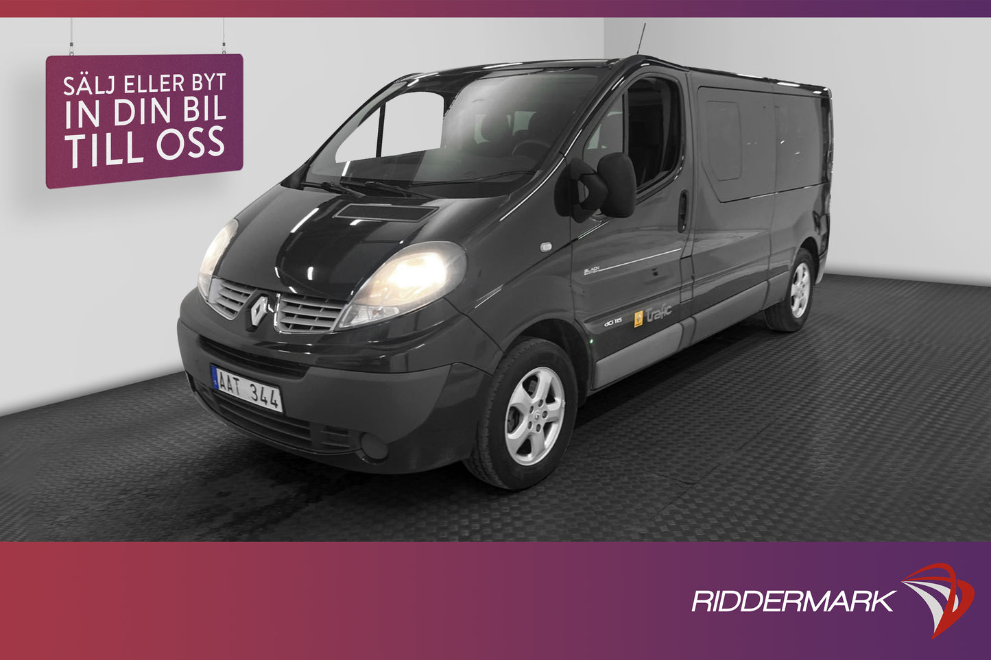 Renault Trafic Kombi Black Edt Lång 2.0dCi Dragkrok 9-Sits