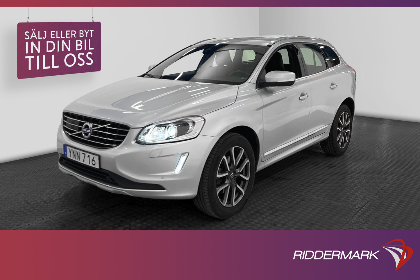 Volvo XC60 D4 AWD Summum Classic D-Värmare Skinn VOC Kamera