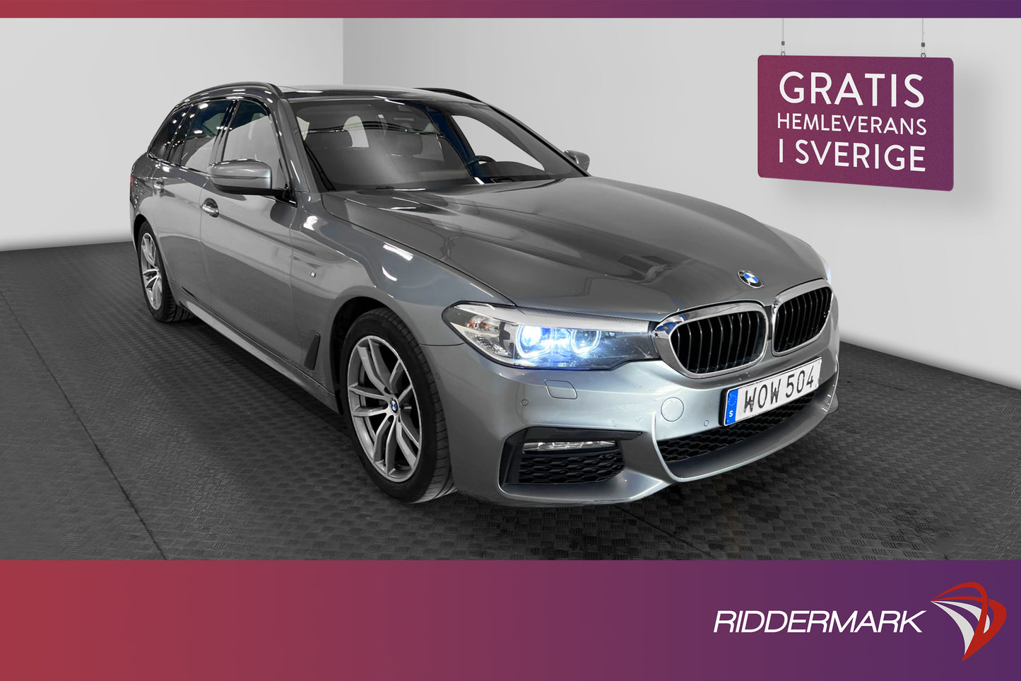 BMW 520 d Touring 190hk M Sport Pano HiFi Kamera Drag MOMS