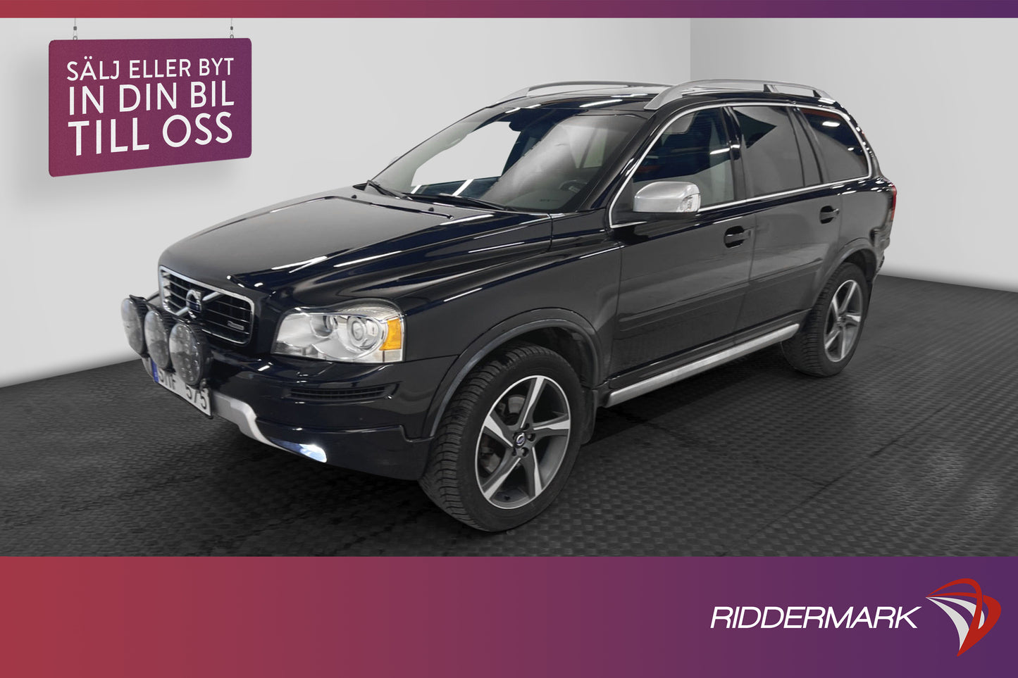 Volvo XC90 D5 AWD 200hk R-Design T-lucka D-värm VOC 7-sits