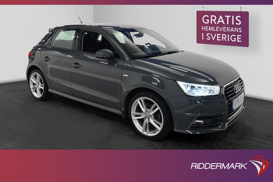 Audi A1 Sportback 1.4 TFSI S Tronic 125hk S-Line