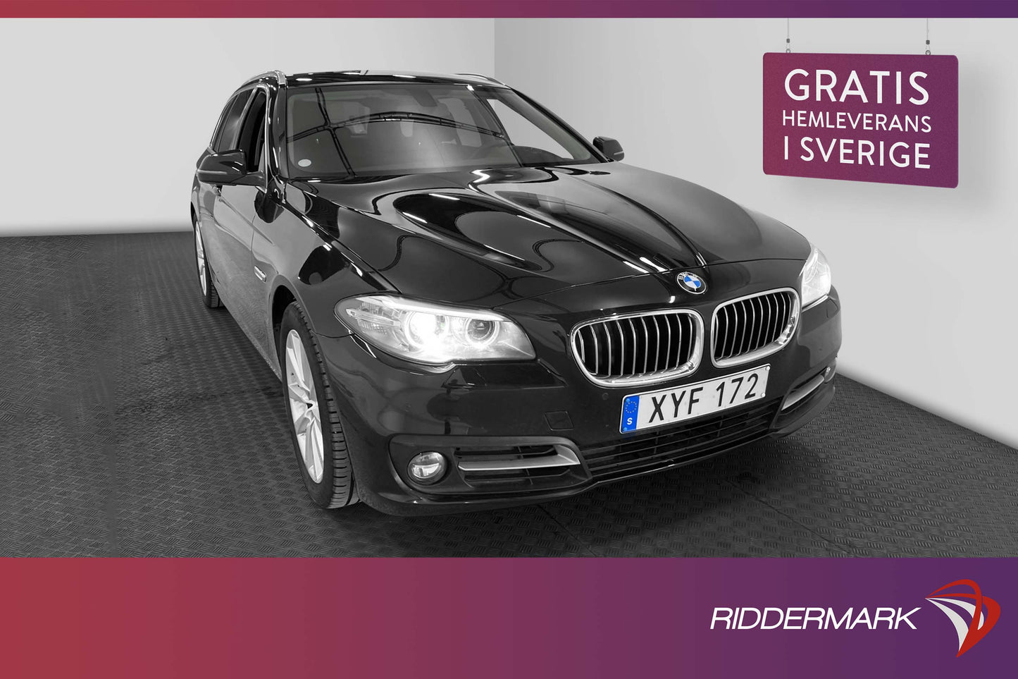 BMW 520d xDrive Touring 184hk Navi Skinn Drag 0.54L/Mil