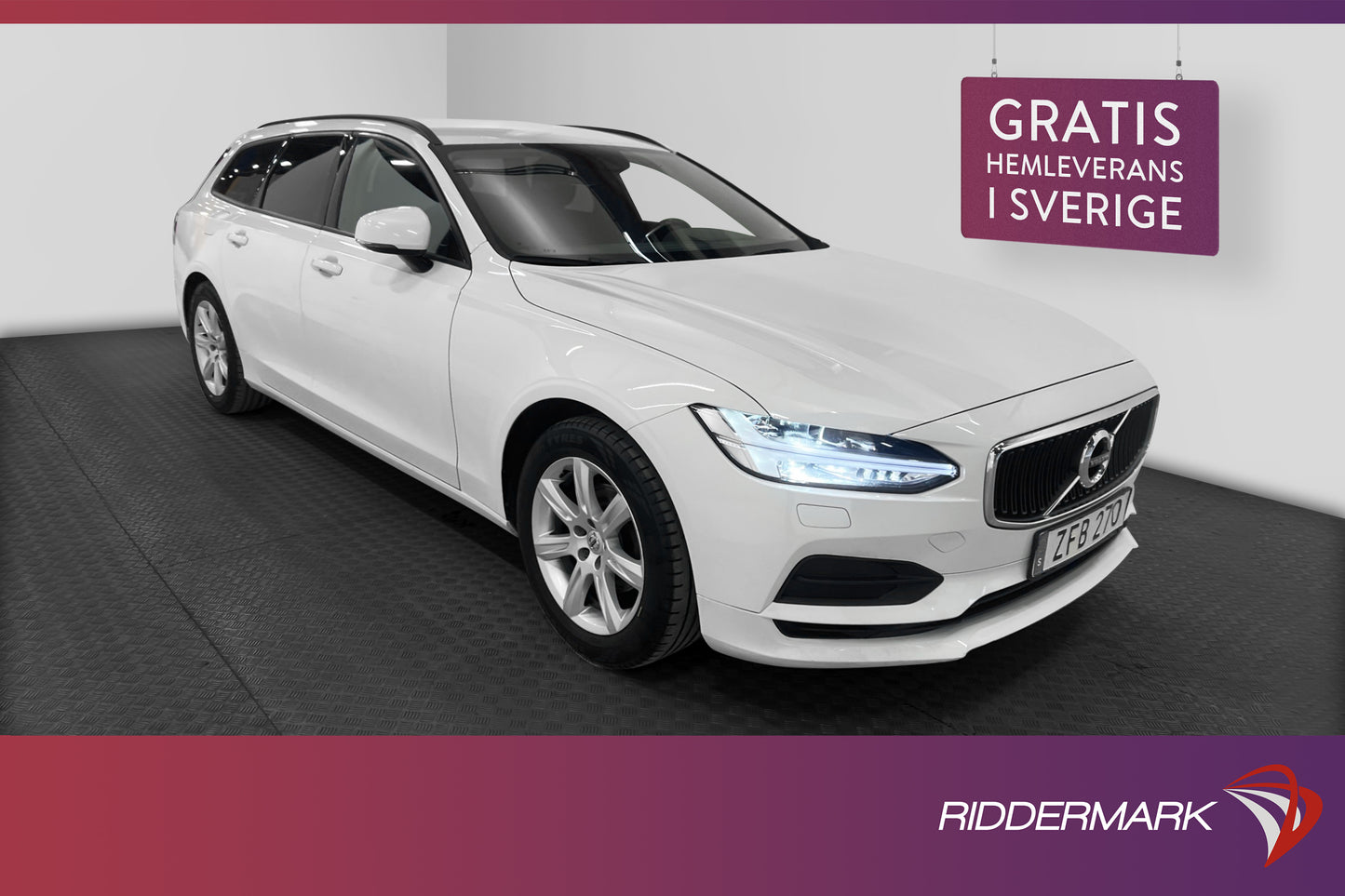 Volvo V90 D3 150hk Business VOC Navi Sensorer Drag Välservad