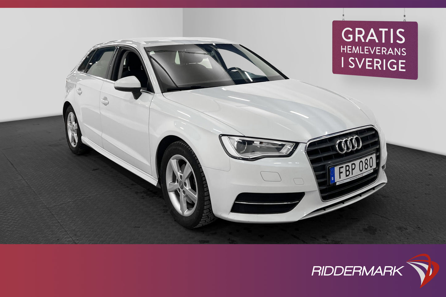 Audi A3 Sportback 1.6 TDI 110hk Ultra Sensorer Välservad