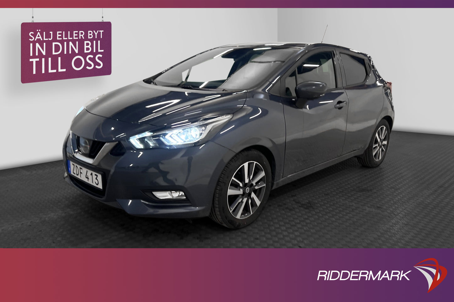 Nissan Micra IG-T 90 Euro 6 90hk N-Connecta Tech Paket 360°K