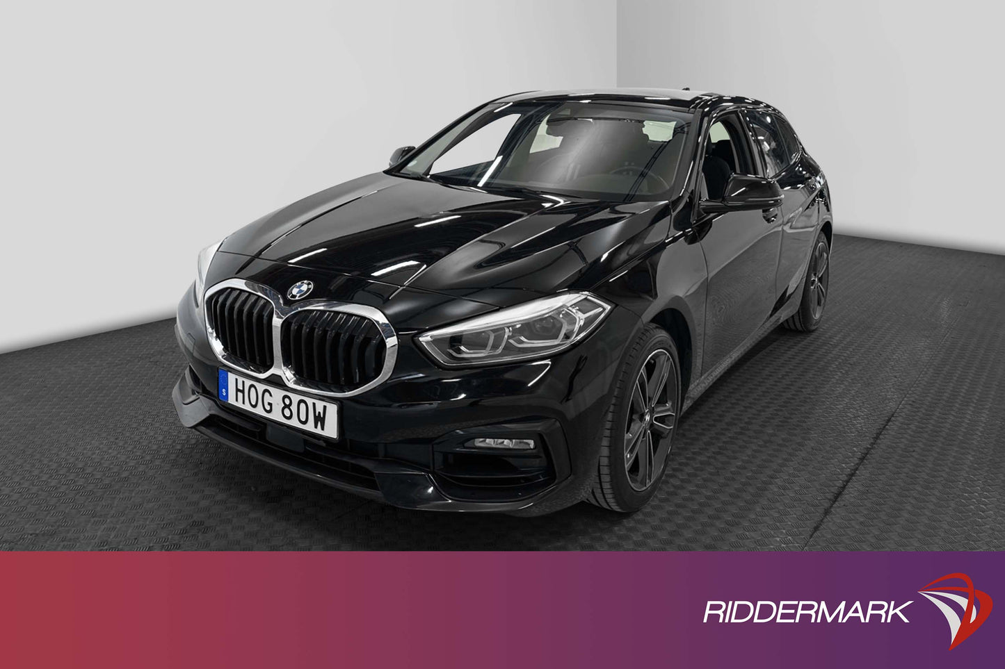 BMW 118 i 140hk Sportline Värmare Kamera Välserv Låg Skatt