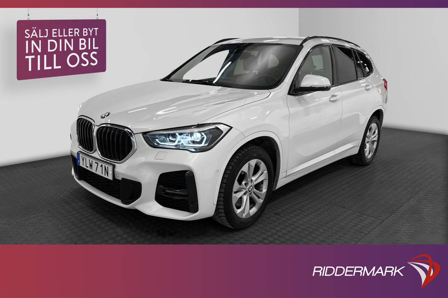 BMW X1 xDrive20d 190hk M Sport HUD Kamera Navi Skinn