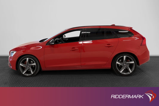 Volvo V60 D4 181hk AWD R-Design T-Lucka Skinn D-Värmare VOC