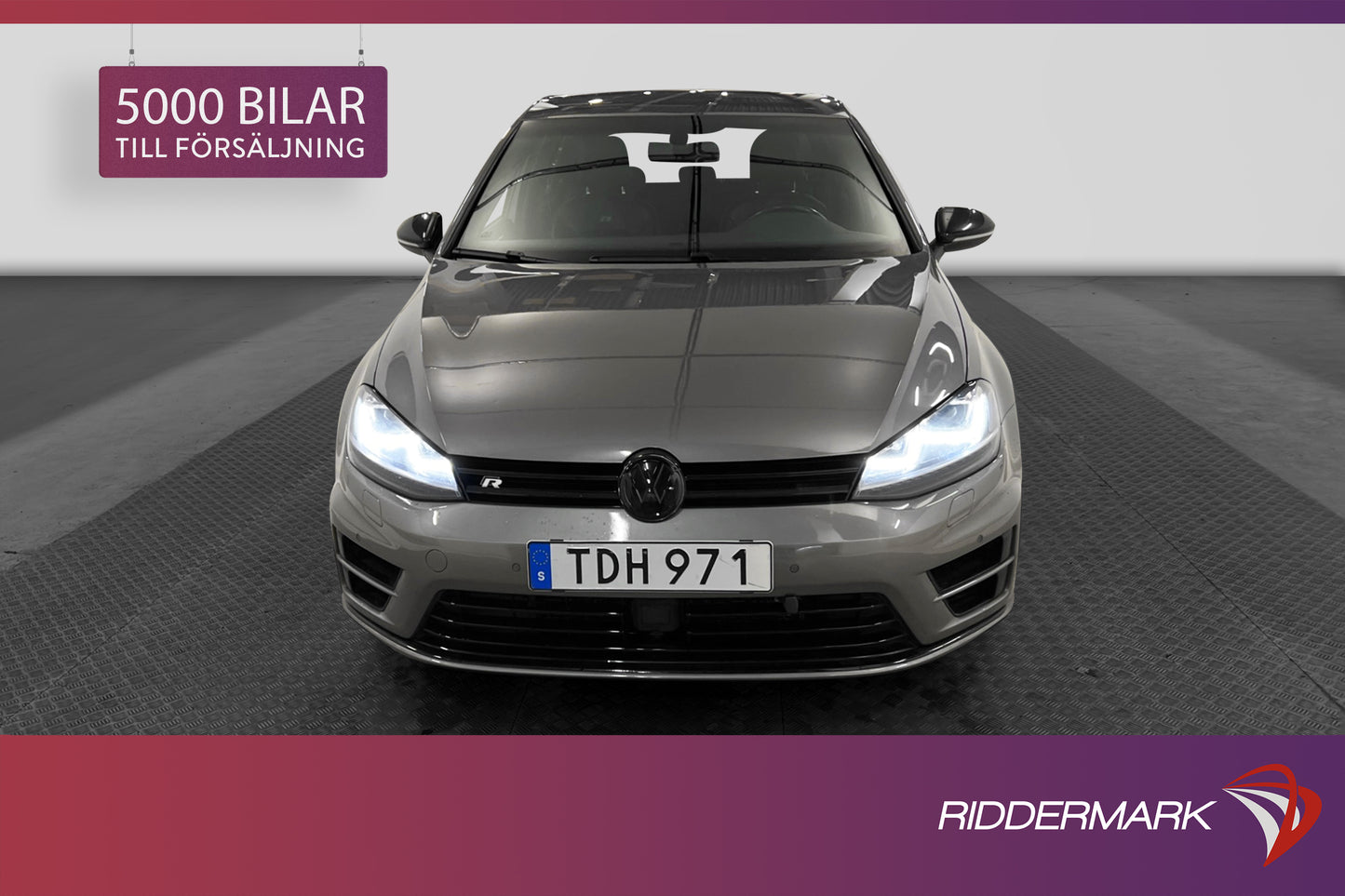 Volkswagen Golf R 2.0 4Motion B-kamera Dynaudio Skinn 300hk