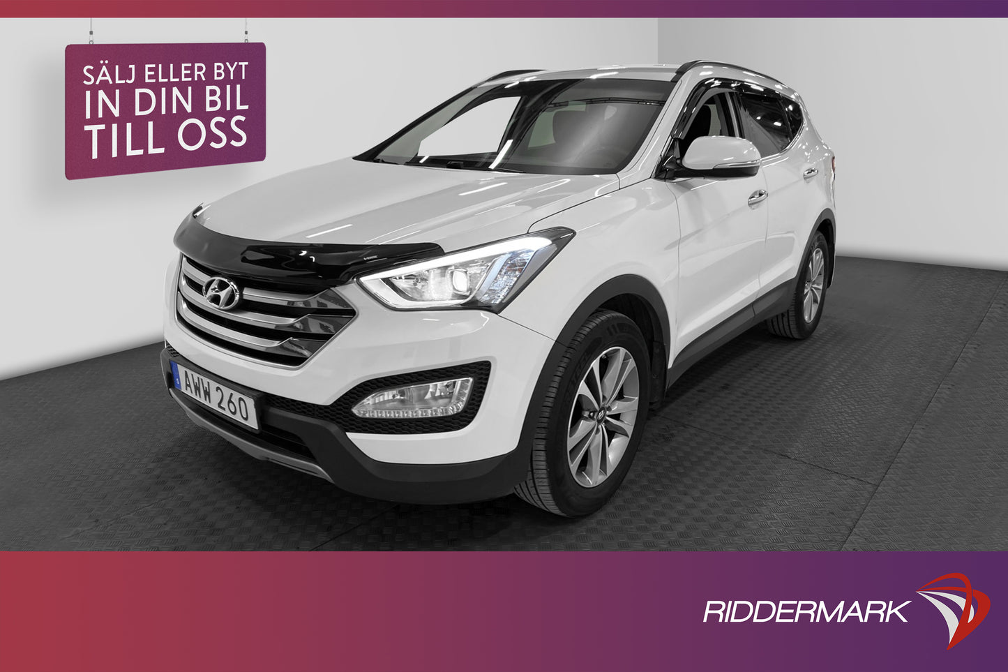 Hyundai Santa Fé 2.2 CRDi 4WD 197hk B-Kam Drag 0,55L/mil