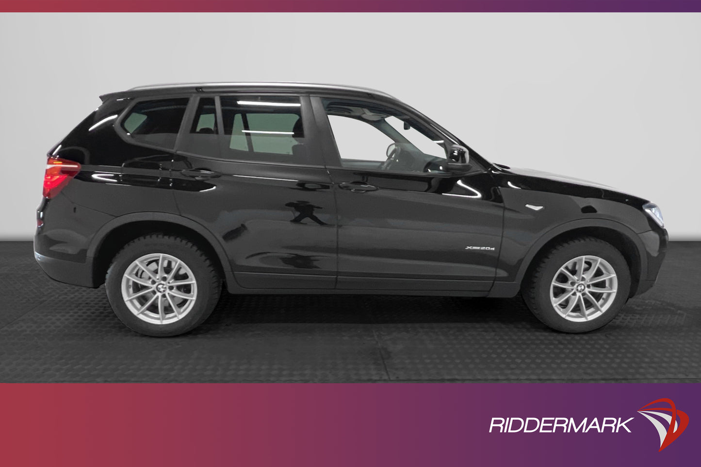 BMW X3 xDrive20d 190hk Navi Halvskinn Sensorer Drag Välserv