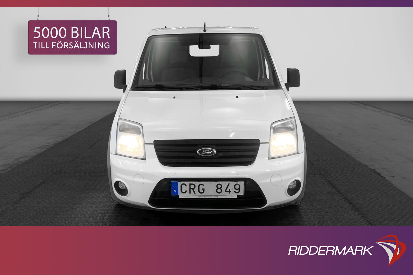 Ford Transit Connect 1.8TDCi Värmare Drag V-inredd Nyservad