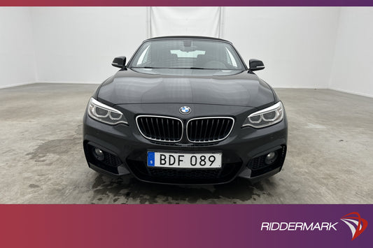 BMW 220 i Convertible 184hk M Sport H/K Skinn Kamera Navi