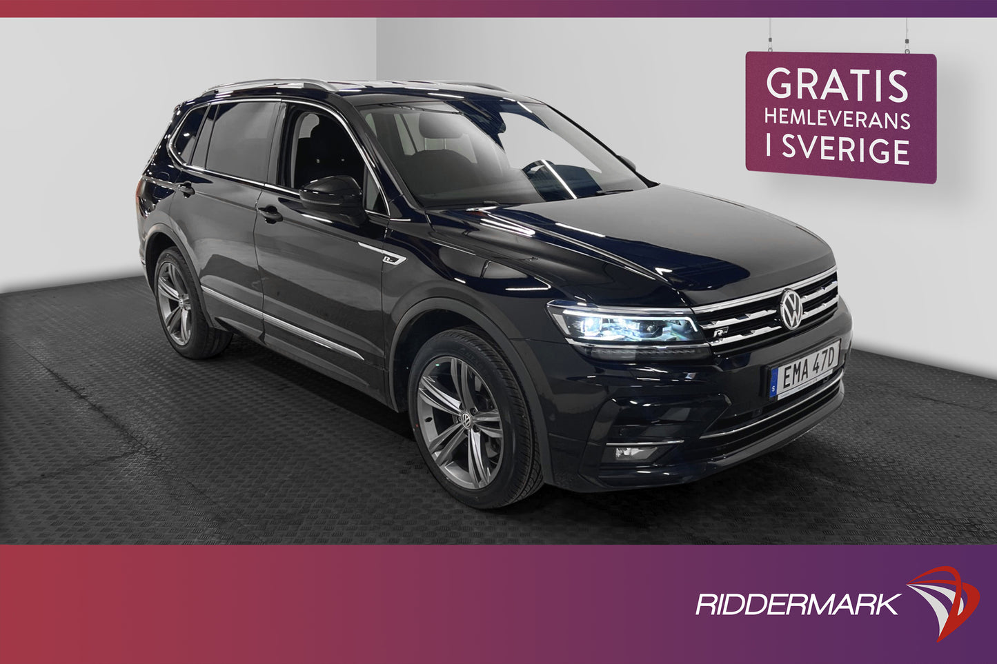 Volkswagen Tiguan Allspace TSI 4M 190hk 7-sits R-Line MOMS