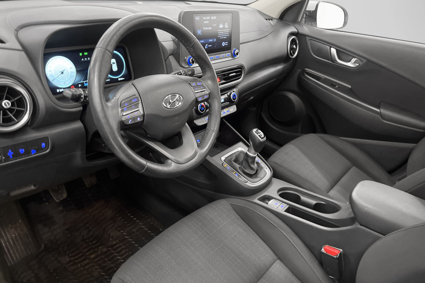 Hyundai Kona T-GDI 120hk Cockpit Kamera Rattvärme Välservad