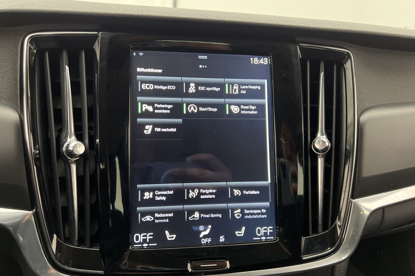 Volvo V90 D4 190hk Business VOC Värmare Sensorer Rattvärme