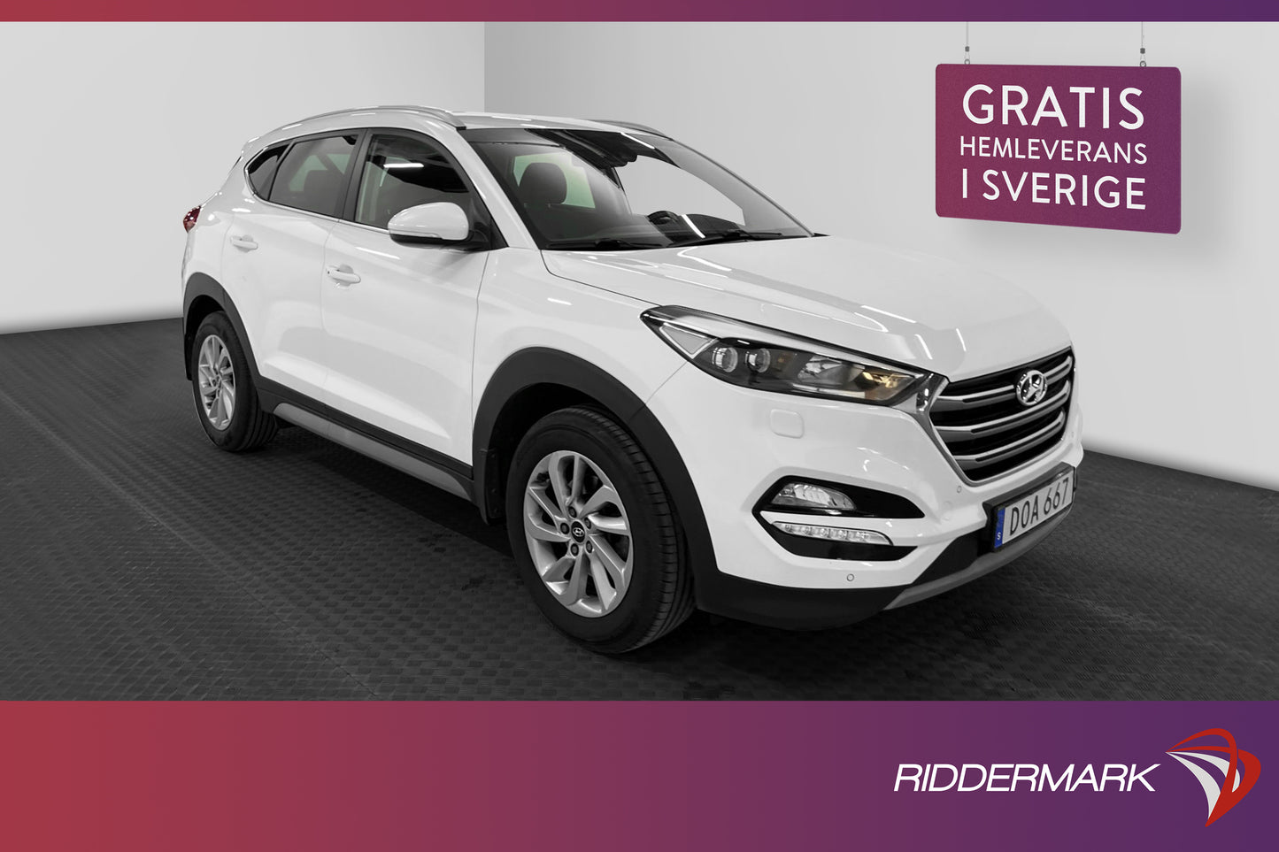 Hyundai Tucson 1.6 T-GDI 4WD 177hk Navi Drag B-kamera PDC