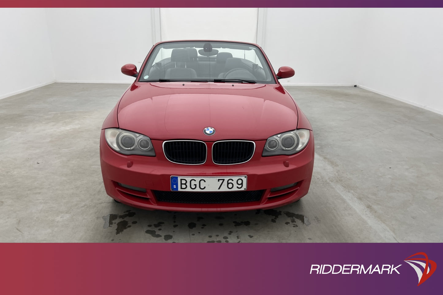 BMW 120i Cabriolet Advantage Sensorer Halvskinn Välservad