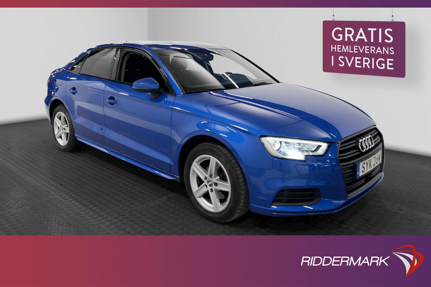 Audi A3 Sedan 35 TFSI 150hk Proline Sensorer Svart-Optik