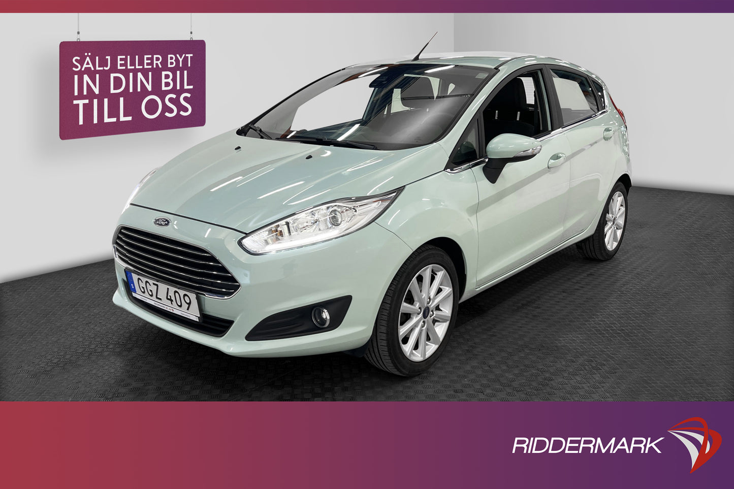 Ford Fiesta 5-dörrar 1.0 EcoBoost 100hk Låg Skatt 0,45l/mil