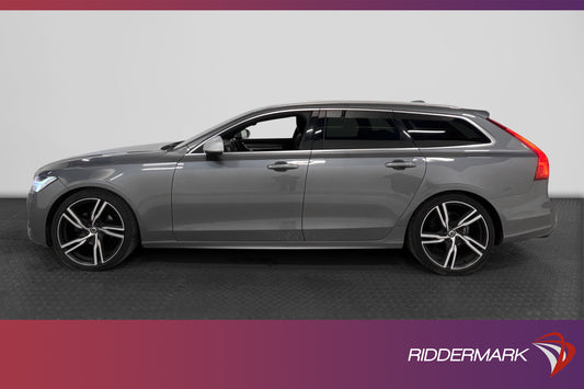 Volvo V90 D4 AWD 190hk R-Design VOC D-värm B-kamera Drag