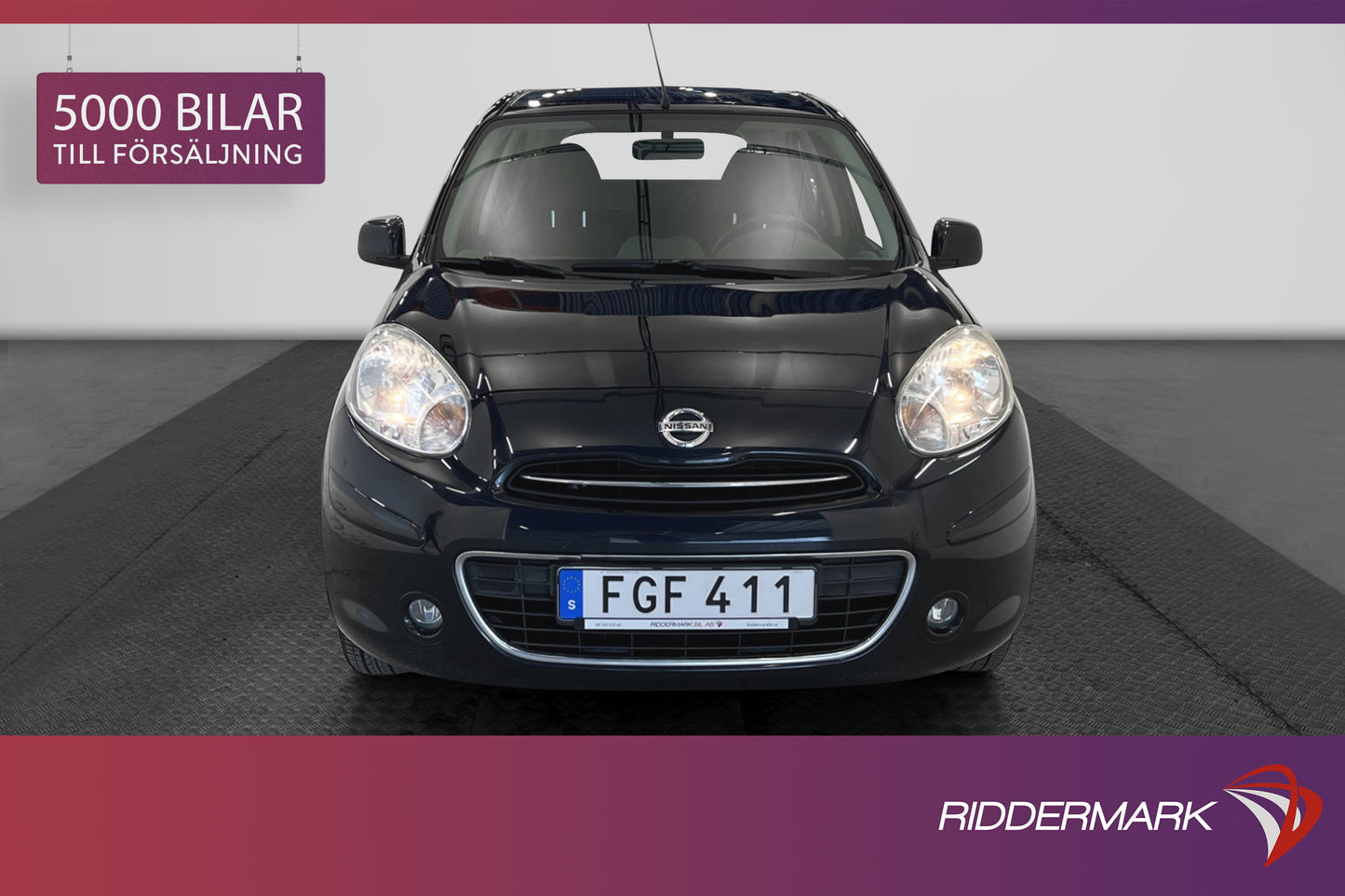 Nissan Micra 1.2 80hk 1 Brukare Glastak Keyless 448kr Skatt