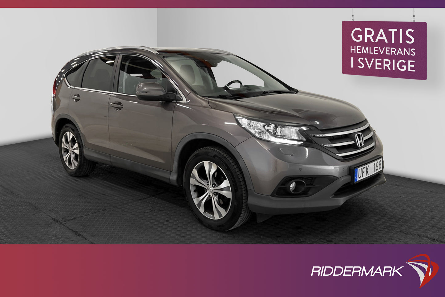 Honda CR-V 2.0 4WD 155hk Executive Pano Kamera Skinn Välserv