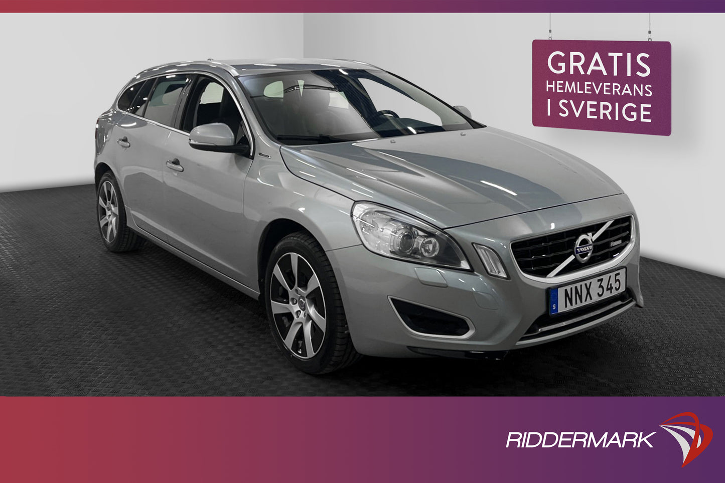 Volvo V60 D6 Plug-in Hybrid AWD 283hk Summum PDC VOC