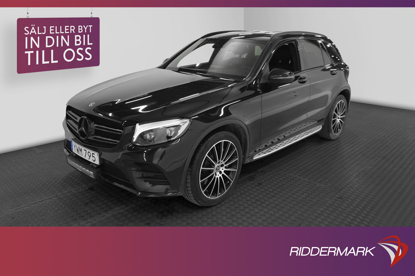 Mercedes-Benz GLC 220 d 4M AMG Värmare Burmester Kamera Drag