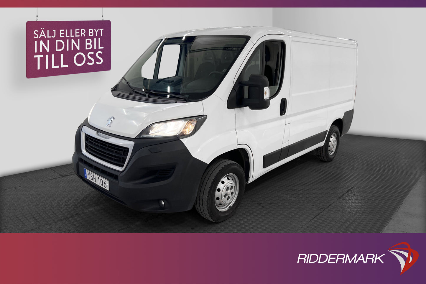 Peugeot Boxer 2.0HDi Värmare Dragkrok PDC Euro6