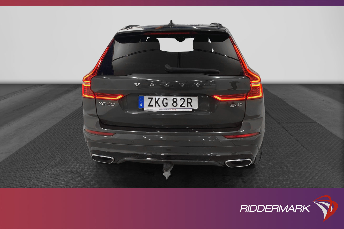 Volvo XC60 B4 197hk AWD R-Design H/K Drag D-värm Navi Kamera