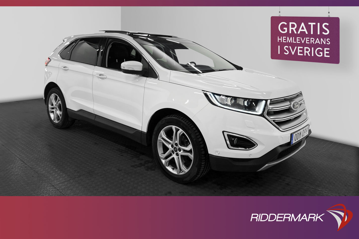 Ford Edge 2.0 TDCi AWD Titanium Värmare Kamera Pano Drag