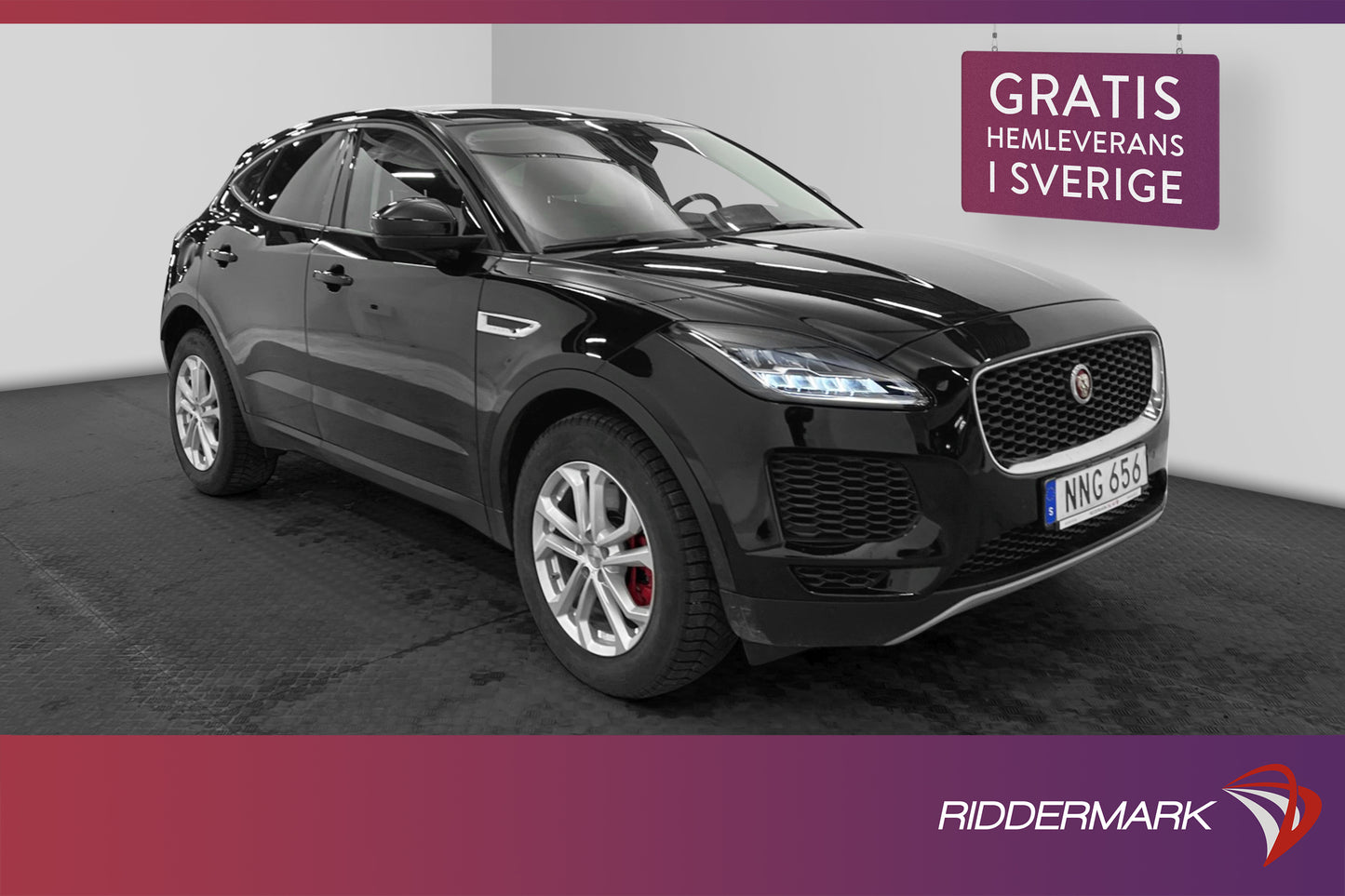 Jaguar E-Pace P200 AWD 200hk Navi Kamera Dragkrok Välservad